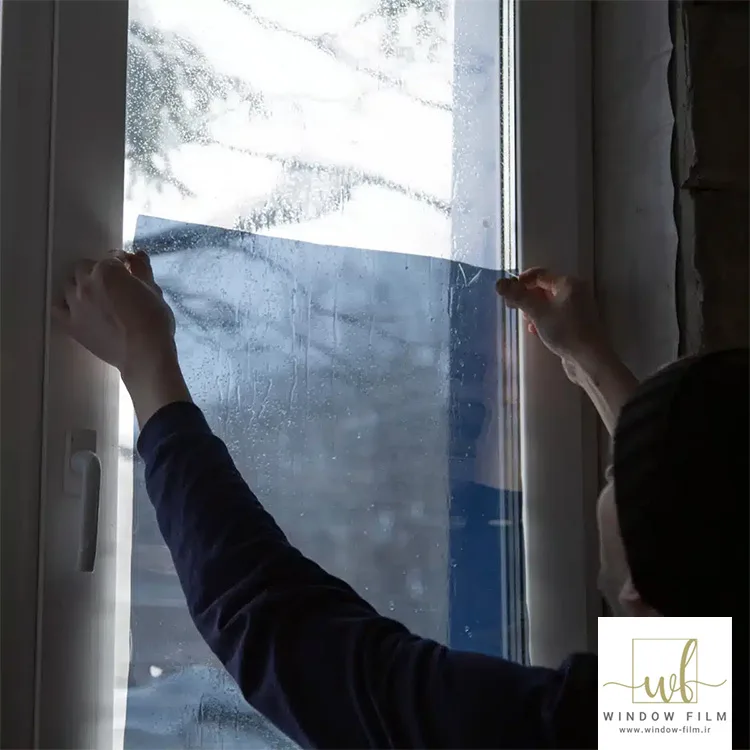 مراحل نصب گام‌به‌گام ویندو فیلم شیشه